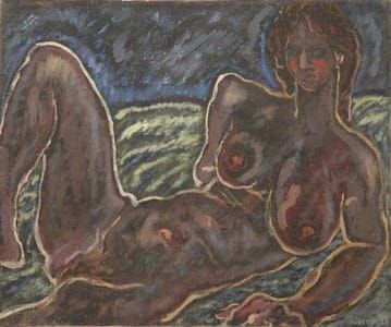 Artwork Title: Black Nude