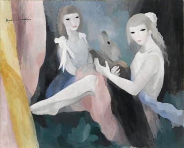 Artwork Title: Femmes au chien