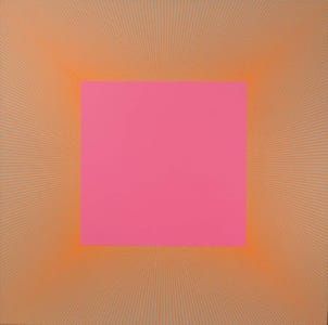Artwork Title: Orange Edged Magenta