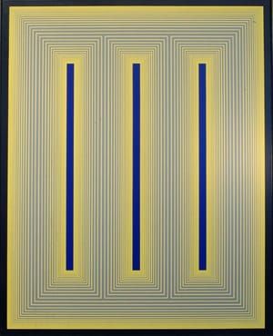 Artwork Title: Temple Of Dark Blue And Black