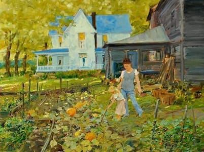 Artwork Title: Garden Lessons