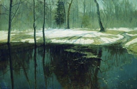 Artwork Title: Весенняя вода (Spring Water)