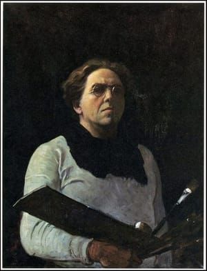 Artwork Title: Self Portrait with Palette