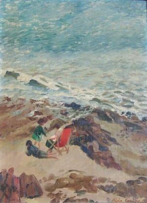 Artwork Title: The Red Deck Chair