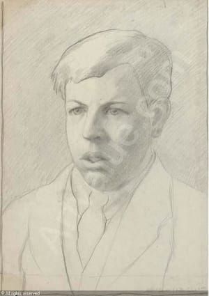 Artwork Title: Portrait of Gilbert Spencer