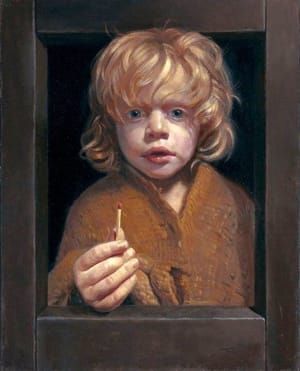 Artwork Title: Burn This Painting