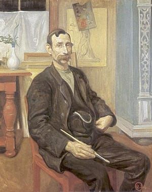 Artwork Title: Carl Oscar Persson, Painter