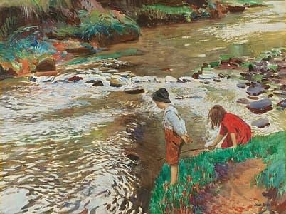 Artwork Title: The two fishers