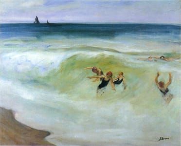Artwork Title: La baignade (Swimming)