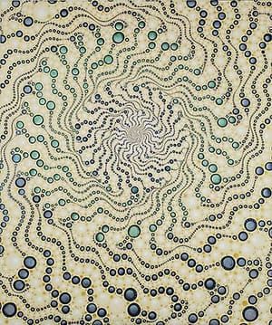 Artwork Title: Black/Gold/Blue