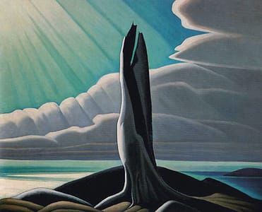 Artwork Title: Old Stump, Lake Superior