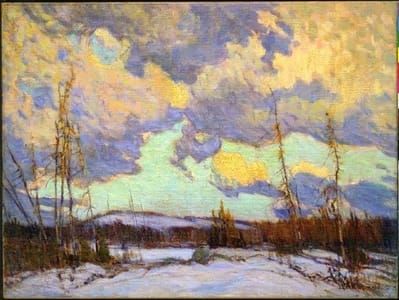 Artwork Title: March Evening, Northland