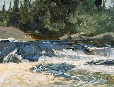 Artwork Title: Spring Rapids