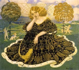 Artwork Title: Złota przędza (Golden Yarn)