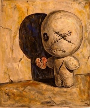 Artwork Title: The Shadow Is My Only Friend