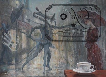 Artwork Title: Life Is A Dance In The Rain IV