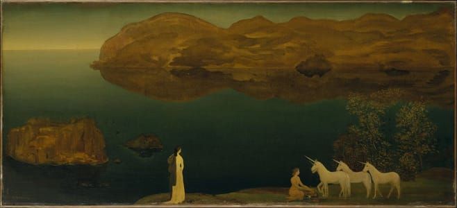 Artwork Title: Unicorns (Legend—Sea Calm)