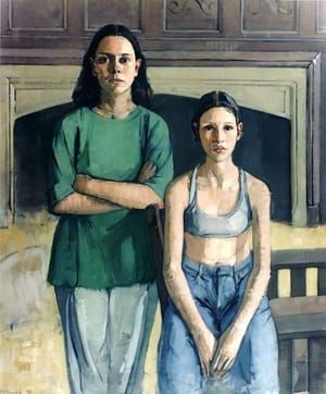 Artwork Title: Sisters (Zsuzsa And Marcsi)