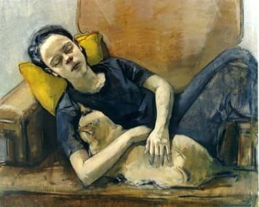 Artwork Title: Zsuzsa Asleep (Cat)