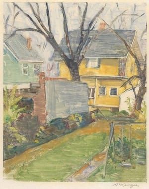 Artwork Title: Backyard