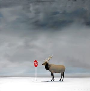 Artwork Title: The Buck Stops Here