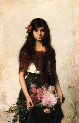 Artwork Title: The Flower Seller
