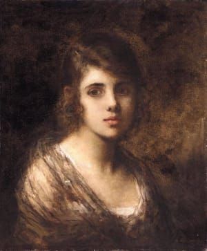 Artwork Title: Young Brunette