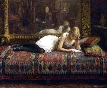 Artwork Title: The Artist and his Model
