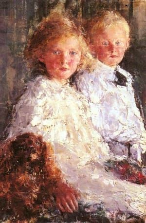 Artwork Title: Portrait of Elisabeth and Charles Williamson