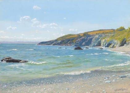 Artwork Title: Perran Point, Cornwall