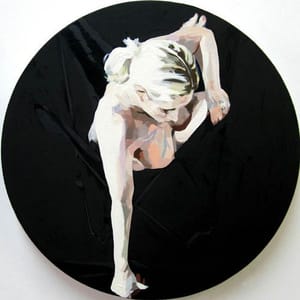 Artwork Title: Nude in Circle iii