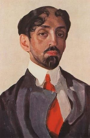 Artwork Title: Portrait of Mikhail Kuzmin