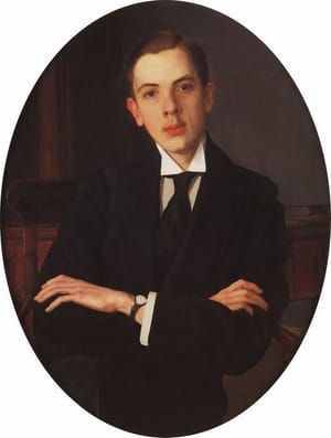 Artwork Title: Evgenii Sergheevich Mikhailov, the Artist's Nephew