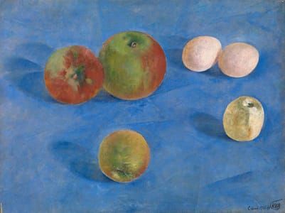 Artwork Title: Still Life. Apples and Eggs