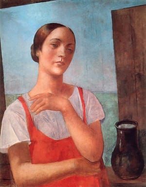 Artwork Title: Girl in a Sarafan