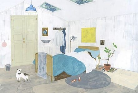 Artwork Title: Room with a Skylight