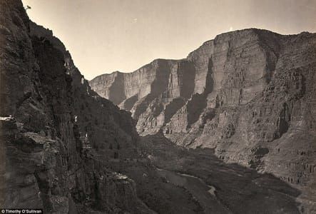 Artwork Title: Canyon Of Lodore, Colorado, In 1872