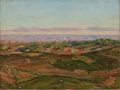 Artwork Title: Judean Desert in Winter