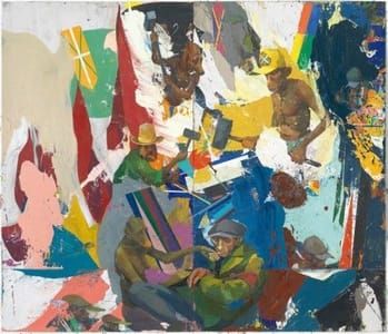 Artwork Title: Rotes Atelier