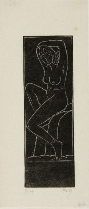 Artwork Title: Girl on a Bank