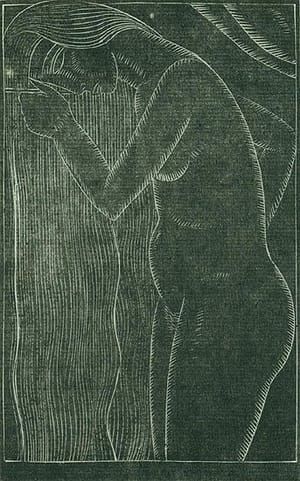 Artwork Title: Hair Combing (Portrait of Petra Gill)