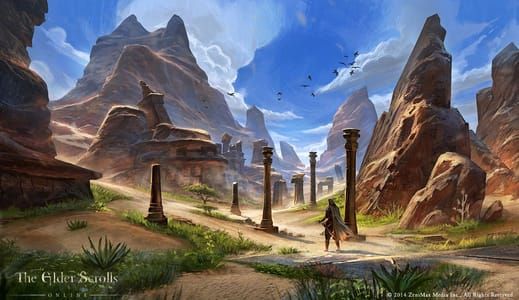 Artwork Title: Elder Scrolls Online Bangkorai