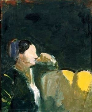 Artwork Title: Woman On Sofa