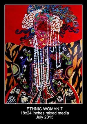 Artwork Title: Ethnic Woman