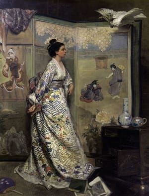 Artwork Title: The Japanese Fan
