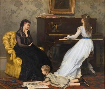 Artwork Title: Practicing