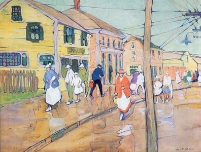 Artwork Title: Street Scene