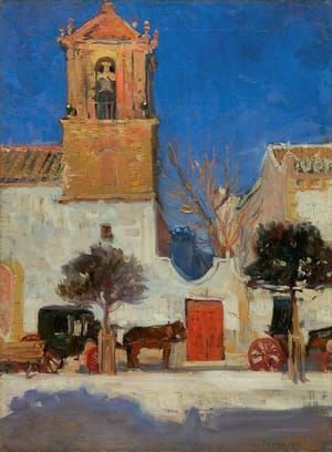 Artwork Title: Old Spanish Church, Granada