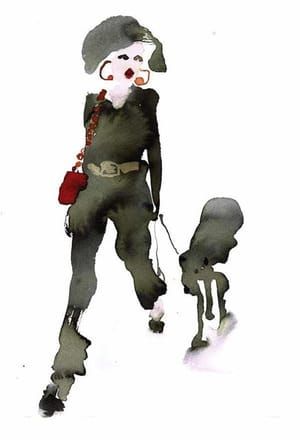 Artwork Title: What to Wear When Walking the Dogs 6