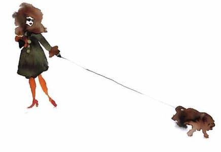Artwork Title: What to Wear When Walking the Dogs 4